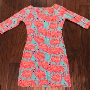 Lily Pulitzer Flamingo Shift Dress